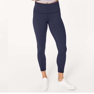 Navy Lululemon Wunder Under High Rise